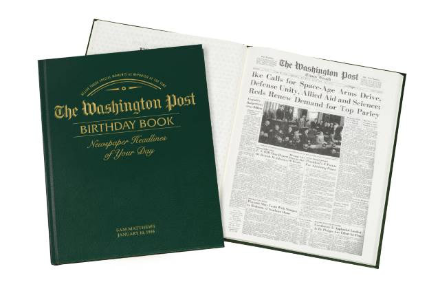 Washington Post - Birthday Book 