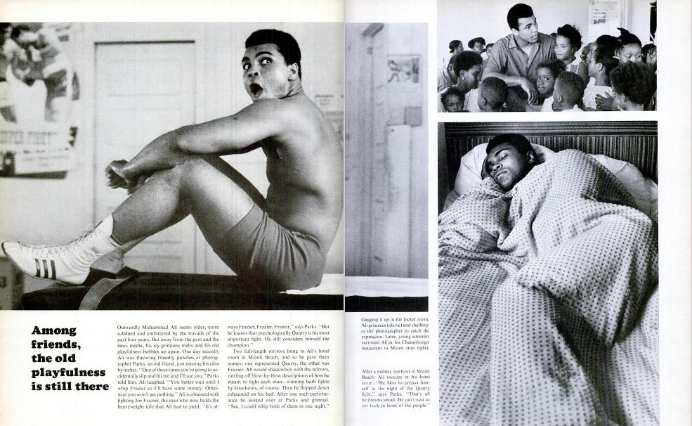 LIFE Magazine October 23, 1970 - Muhammad Ali Returns Boxing