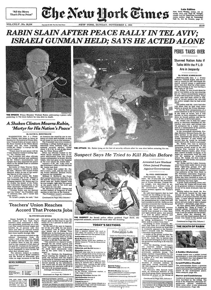 62- Page History of Israel from the NY Times