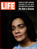 LIFE Magazine - September 12, 1969 - Coretta King: Life with Martin Luther King