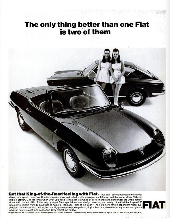 Vintage ad Fiat