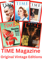 TIME Magazine - Original Editions from Any Date