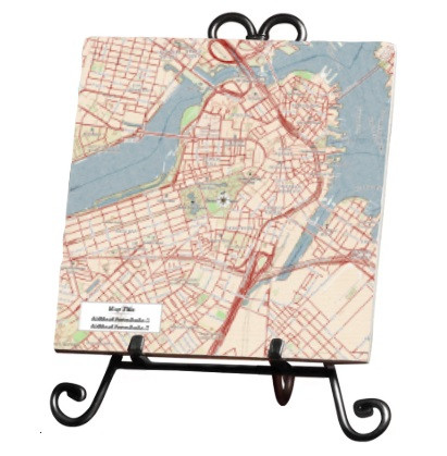 AnyDate Marble Map Trivet - Thumbnail 3