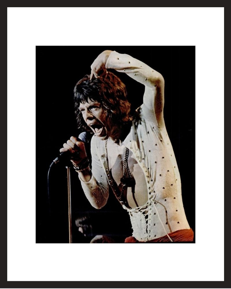 ローリングストーンズ特集・LIFE誌1972年版・ミックの表紙　希少　せいけつ July_14_1972_Inside_article___