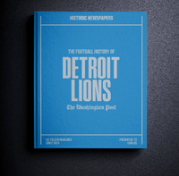 Detroit Lions Fan - Personalized Team Book