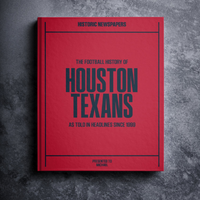 Houston Texans - Personalized Team Book