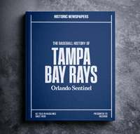Tampa Bay Rays - Personalized Team Book
