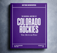 Colorado Rockies Fan - Personalized Team Book