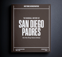 San Diego Padres Fan - Personalized Team Book
