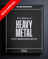 The History of Heavy Metal - Personalized Newspaper Book