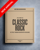 The History of Classic Rock - Personalized Newspaper Book