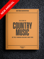 The History of Country Music - Personalized Newspaper Book