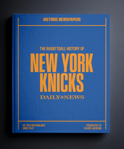 NY Knicks Fan - Personalized Team Book