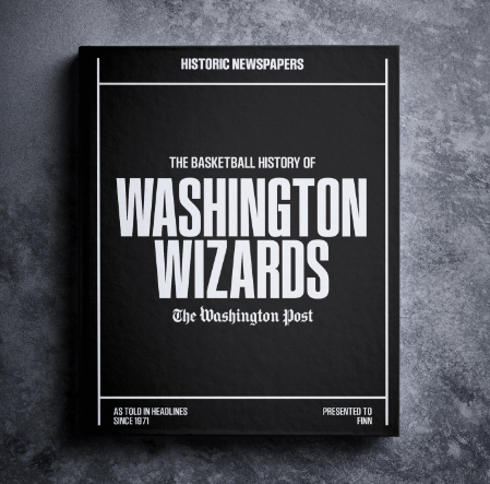 Washington Wizards Fan - Personalized Team Book