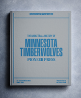Minnesota Timberwolves Fan - Personalized Team Book