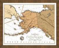 Old Map of Alaska