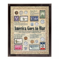 America at War Coin & Stamp Set