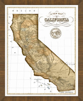 Old Map of California