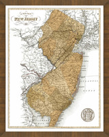 Old Map of New Jersey