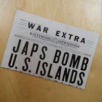 Pearl Harbor Newspaper