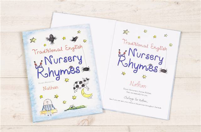 Personalized Book of Classic Nursery Rhymes
