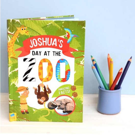 Personalized Day at the Zoo Book