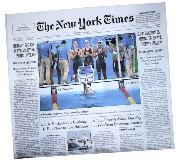 New York Times Birthday Newspaper Makes A Unique Gift
