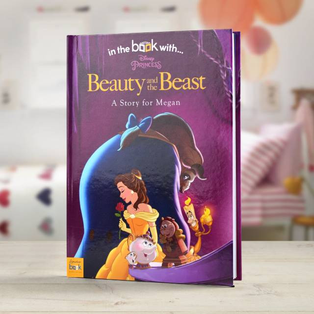 Personalized Disney Beauty and the Beast Story Book