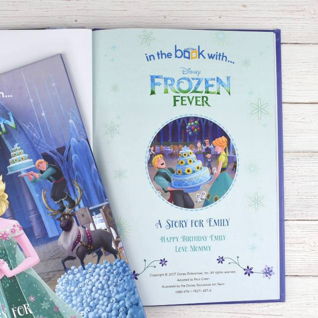 Personalized Disney Frozen Fever Story Book