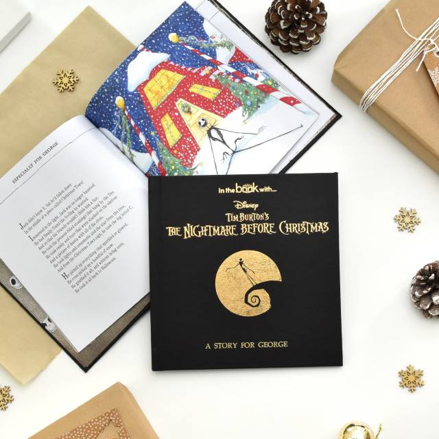 Personalized Nightmare Before Christmas Story Book