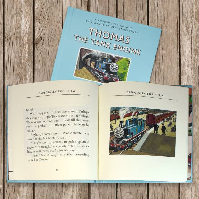 Thomas the Tank Engine's First Ever Story - Personalized Edition