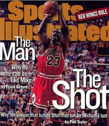 マイケルジョーダンスポーツイラストレイテッド SPORTS ILLUSTRATED 12⁄17⁄90-MICHAEL JORDAN COVER | eBay UK