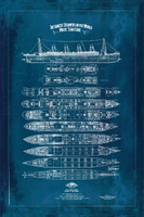 Technical Drawing - RMS Titanic
