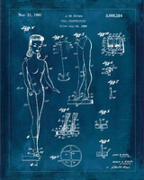 Technical Patent Drawing - Barbie Doll