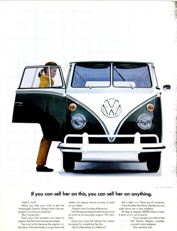 VWの当時の広告LIFE