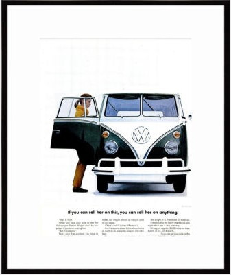 VWの当時の広告LIFE VWの当時の広告LIFE （1967年10月20日号LIFE誌 広告切り抜き1