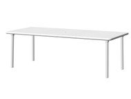 Nardi Maestrale 100x220cm Extendable Deck Table - White