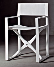 La Regista Luxury Italian Deck Chair - White