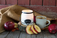 Mulled Cider Fragrance:  Hot apple cider steeped in the traditional mulling spices of cinnamon, allspice, clove and orange zest.

