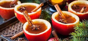 Mulled Cider Fragrance:  Hot apple cider steeped in the traditional mulling spices of cinnamon, allspice, clove and orange zest.


