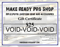 Make Ready Gift Certificate