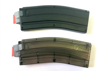 Black Dog Machine Gen4 X-Form Magazine- 25 Round with Stainless Steel Feed Lips for AR22