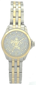 Ladies' Stainless/Gold State and Local Government Watch