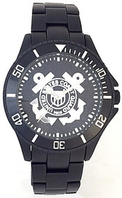 US Coast Guard Watch
Black Aluminum
Black Medallion Dial