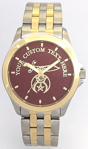 Custom Shriner Watch
Dark Red Dial