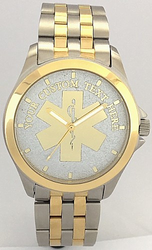 EMS Star of Life Watch
Silver Dial