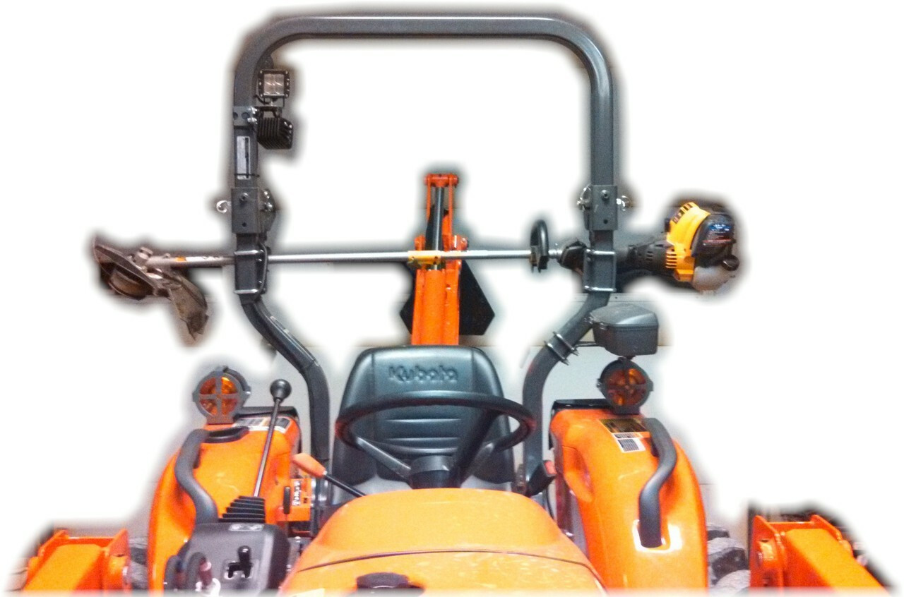 Tractor ROPS Grip Mount Tool Holder
