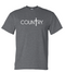 Cross in Country T-Shirt Charcoal (Front)
