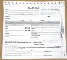 Bill Of Sale