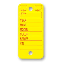 POLY TAG Key Tags "Yellow"